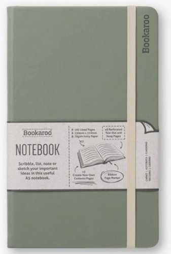 Bookaroo Notatnik Journal A5 - Zielony