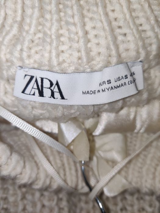 Подовжений светр, тепла сукня Zara