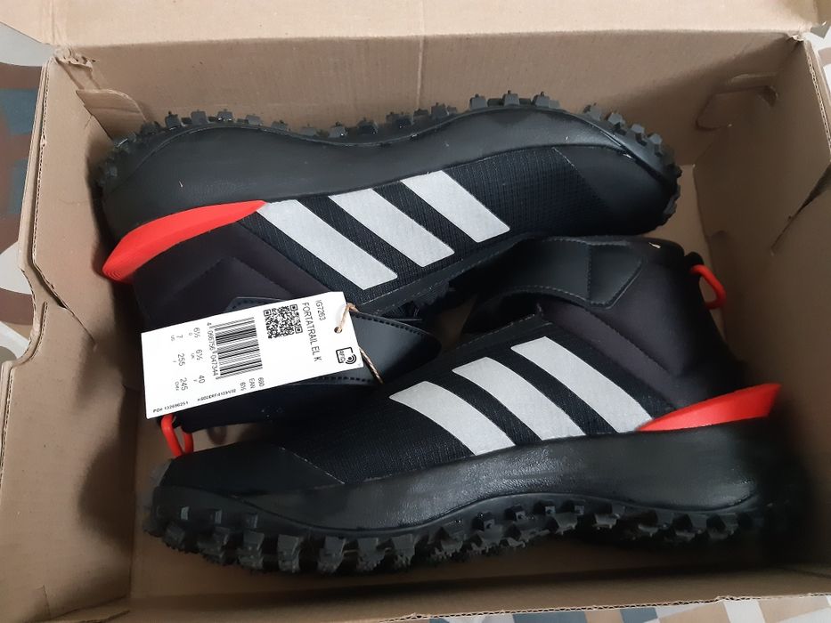 Ботинки зимние adidas fortatrail el k, 40(26см) p.Оригинал