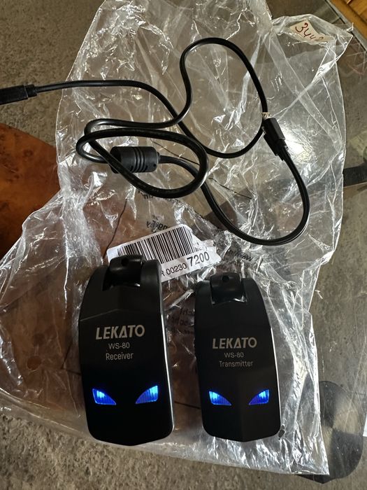 Бездротова гітарна система LEKATO WS 80 2,4 ГГЦ