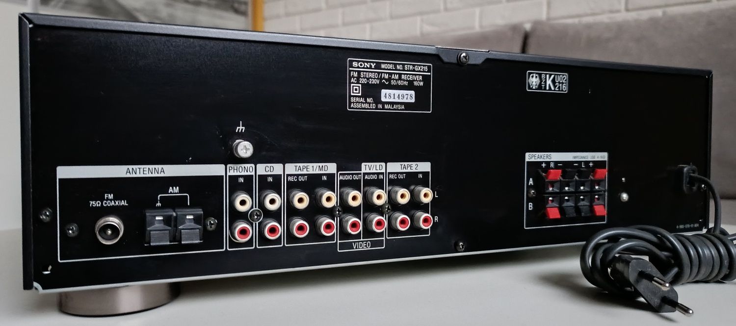 SONY STR-GX215 amplituner stereo Hi-fi.