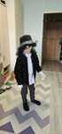 Strój Michael Jackson Peruka Spodnie Bluza