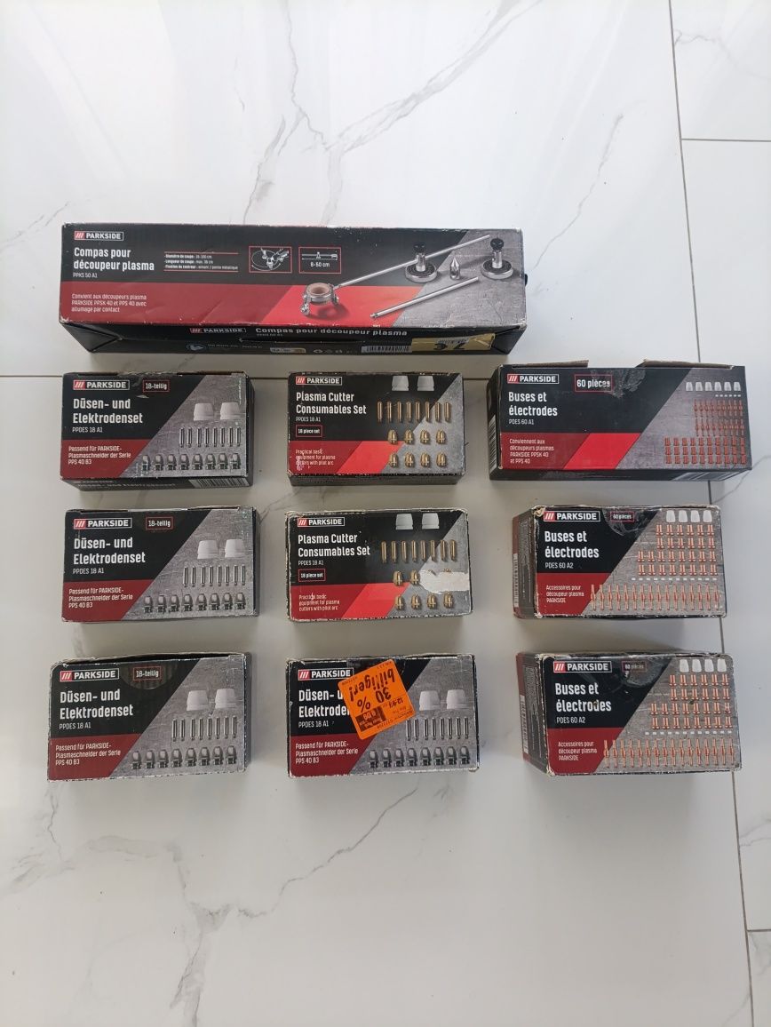 Насадки для плазморіза parkside PPDES 18 A1 / PDES 60 A2 /PDES 60 A1