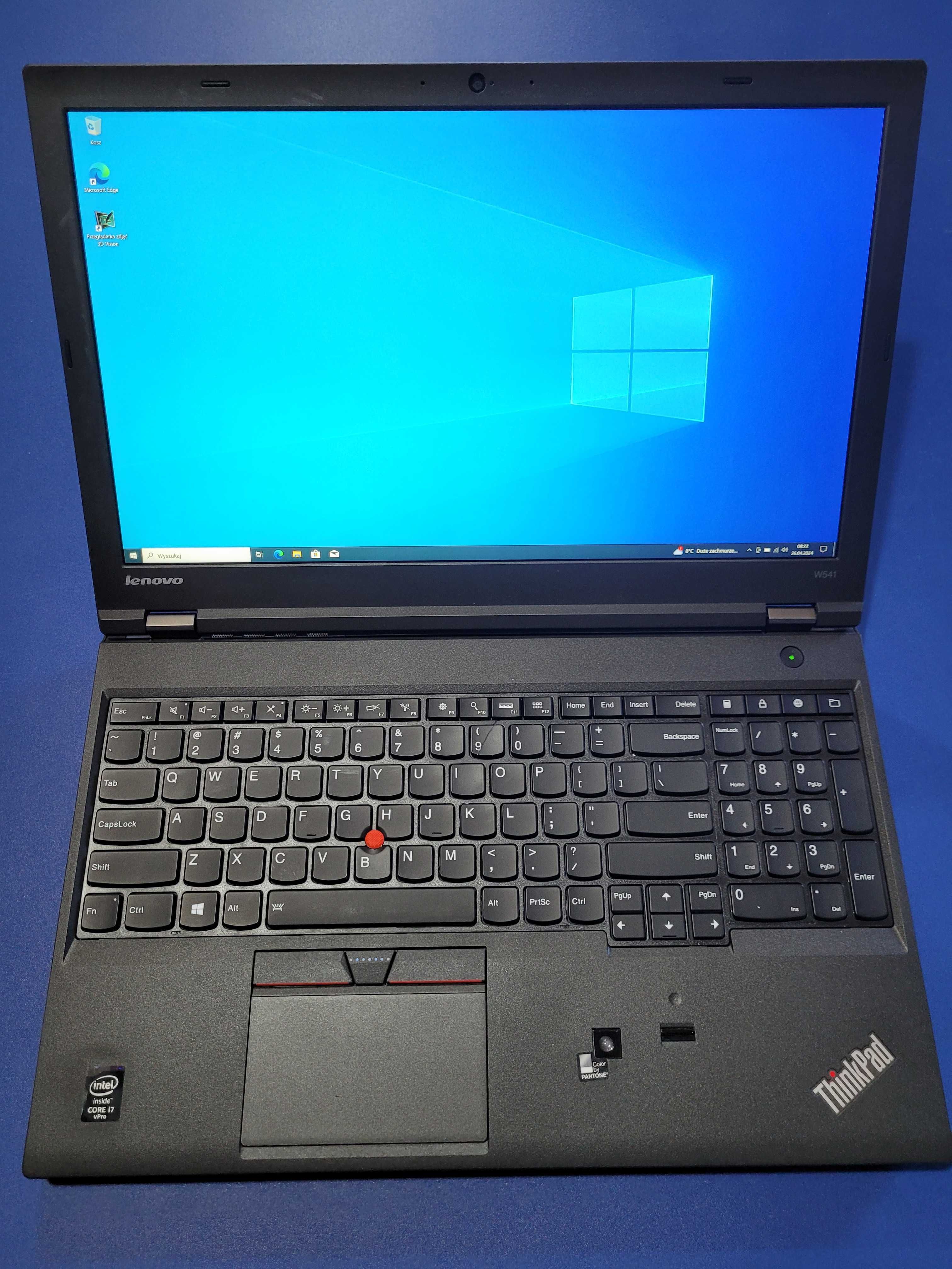 (2880x1620) Lenovo ThinkPad W540 W541 i7 2.9/16GB/512GB+750GB __ZOBACZ