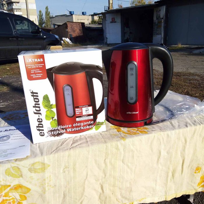 Продам электрочайник, новый.