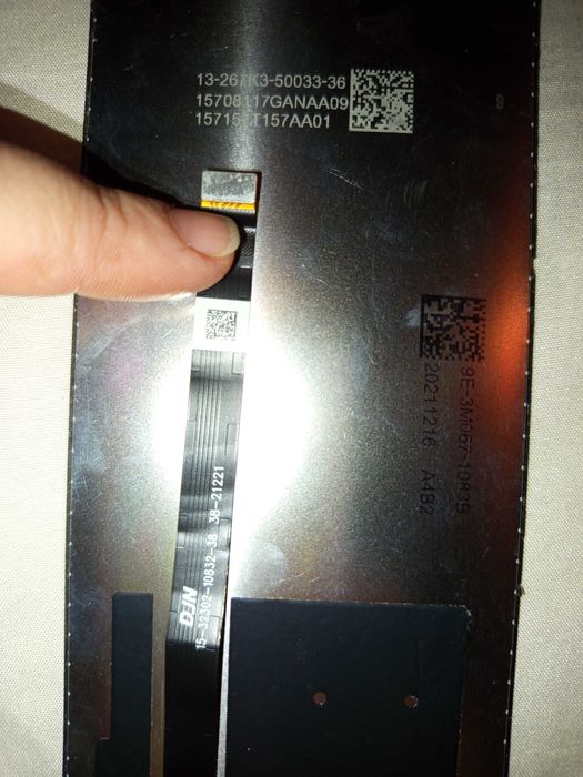 Робочий, але пошкоджений екран до телефона BLACKVIEW A100