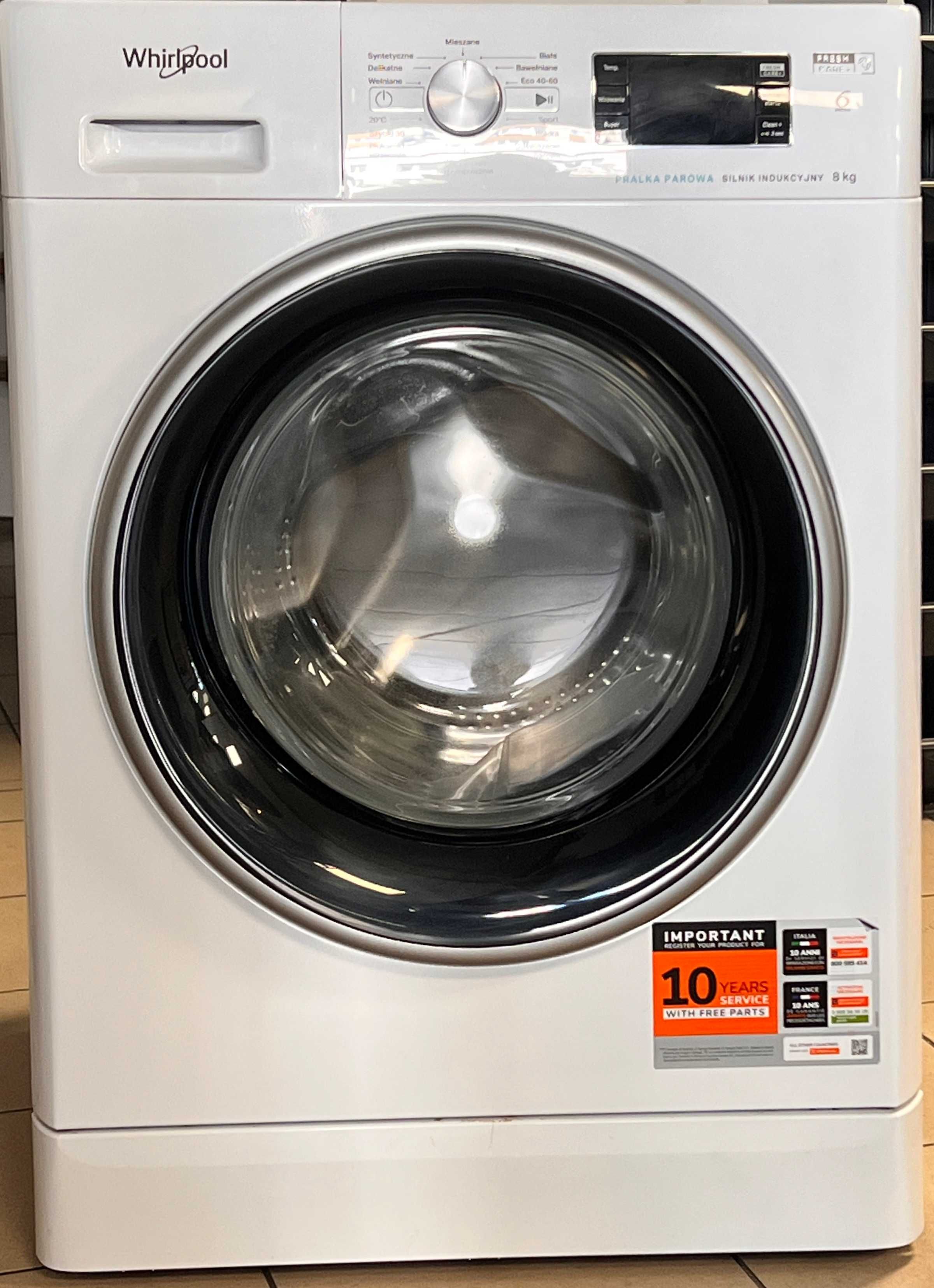 Outlet Agd: Pralka Whirlpool FFB8258BVPL Warszawa