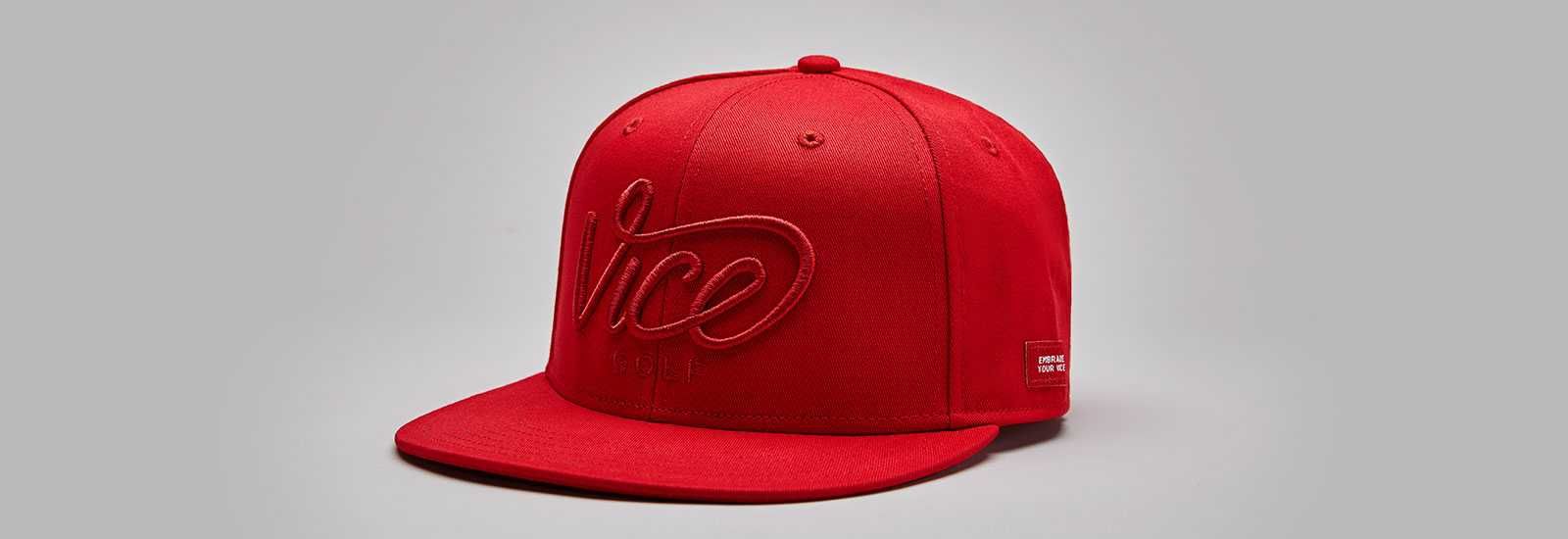 Czapka golfowa VICE CREW CAP RED