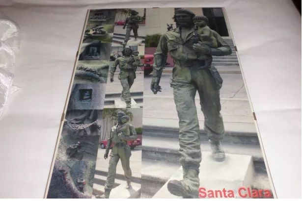 Quadro - Fotografia de Estátua Che Guevara
