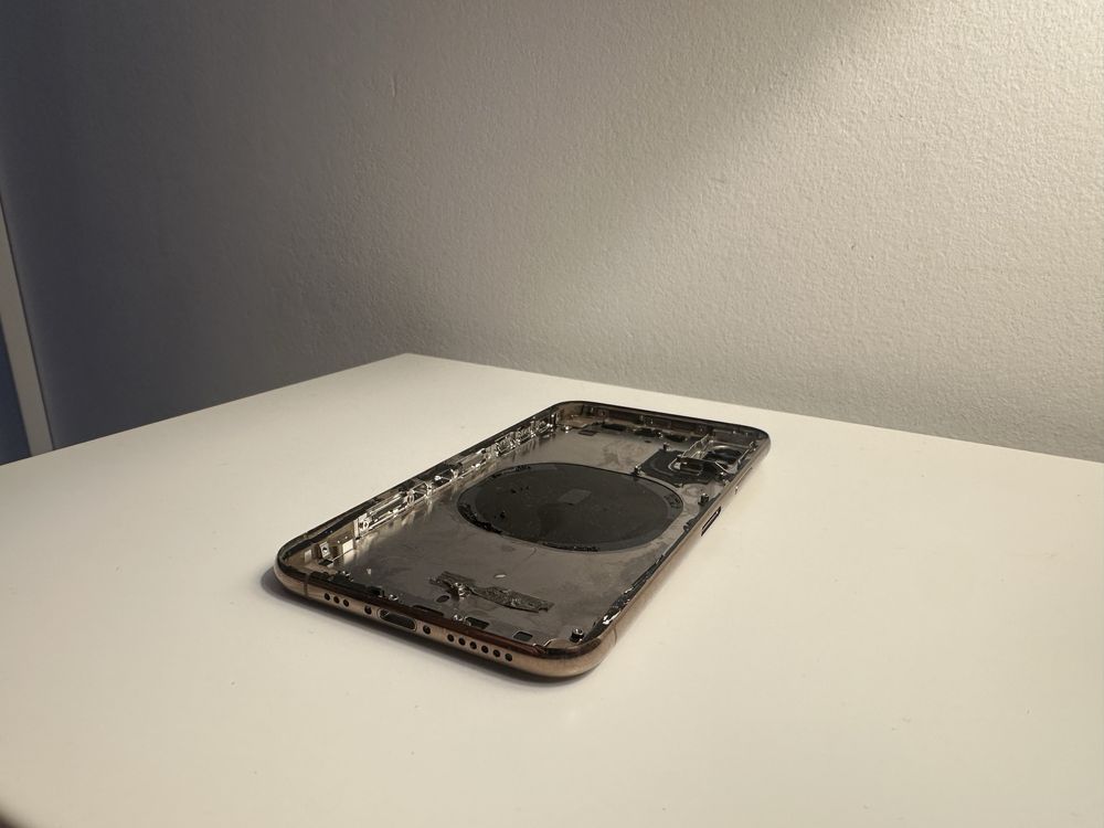 Oryginalny korpus/obudowa iPhone XS (Złoty/Gold) + części