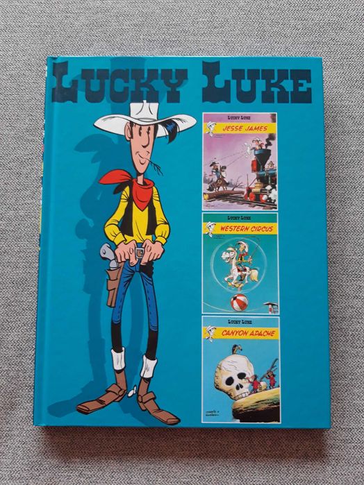 BD álbum Triplo Lucky Luke