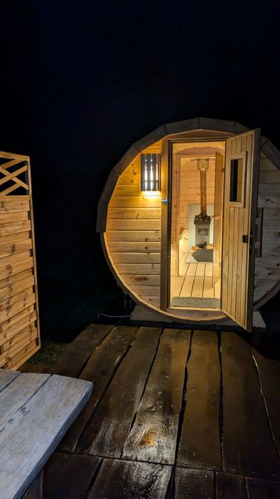 Domek na wakacje, weekend Mazury sauna staw las