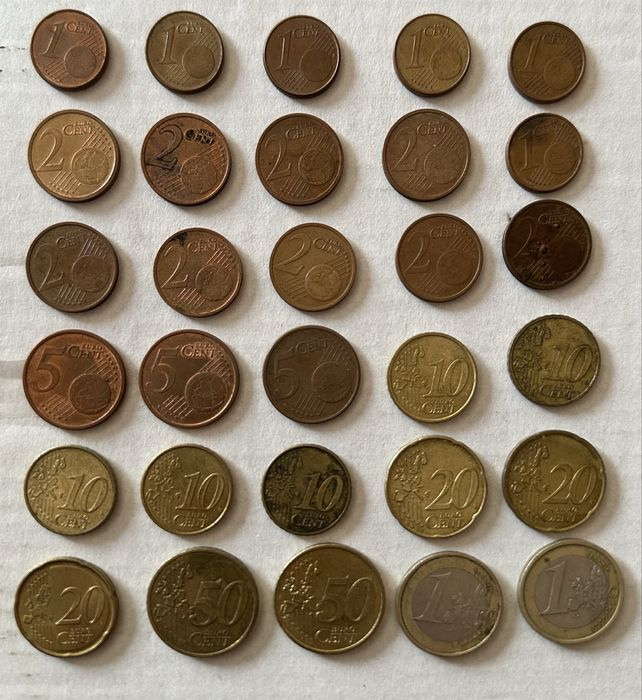 Обмін монет євроценти