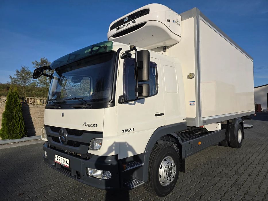 Mercedes-Benz ATEGO 16 24 Chłodnia Sypialka 6,30dł Sprowadzony z DE SUPER STAN JAK NOWY ! ! !