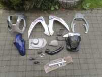 Honda transalp 700  750 bok owiewka dekiel  golen stelaz  gmole  plyta