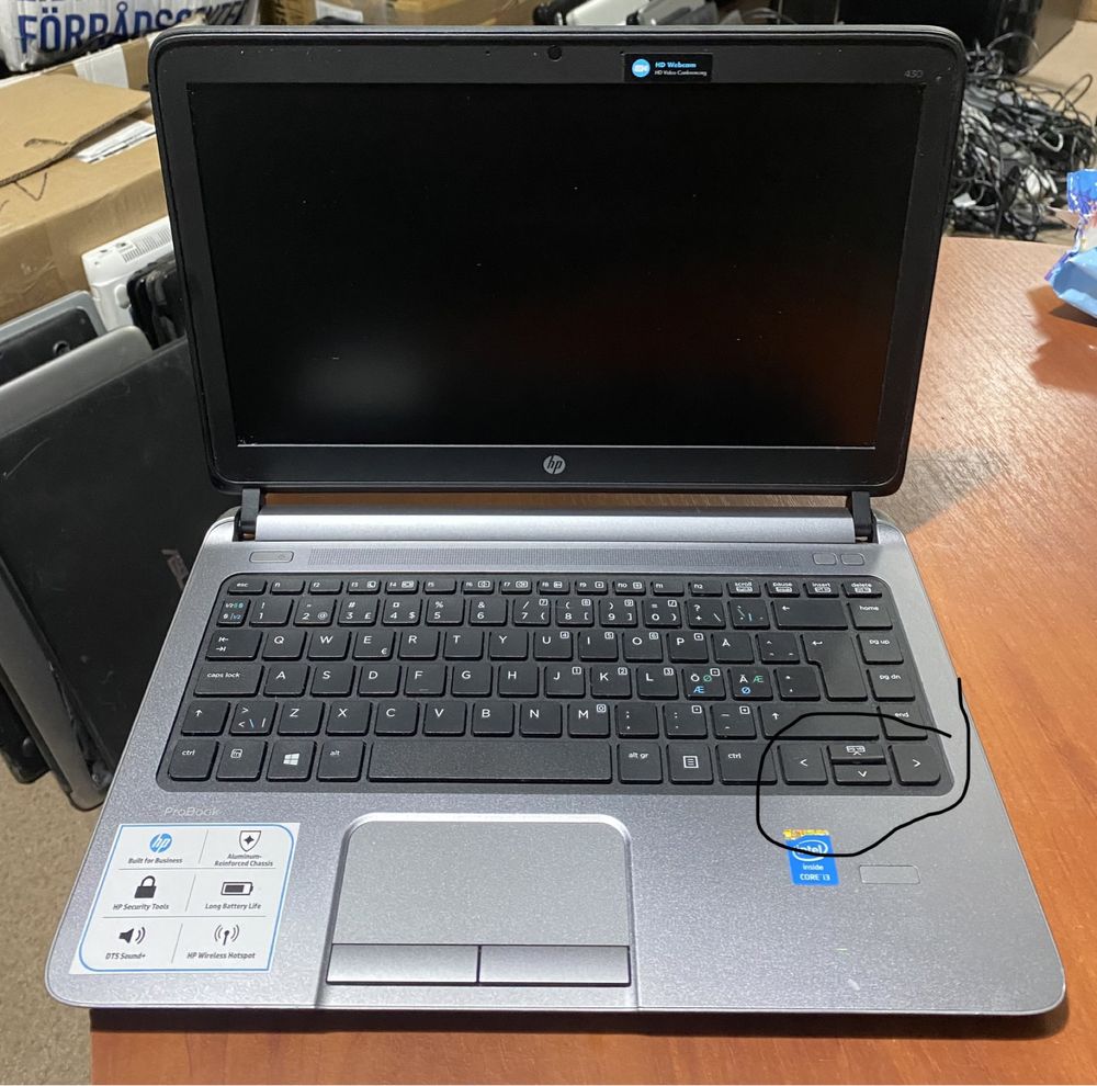 Hp ProBook 430 g1 13.3"/i3-4/4GB RAM/120GB SSD! Арт 4221