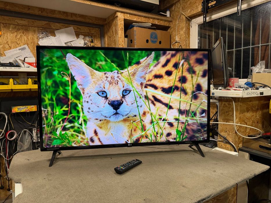 Telewizor LG 43LF590V 43 Cale Smart WebOs DVBT2 Hevc YouTubeNetflix