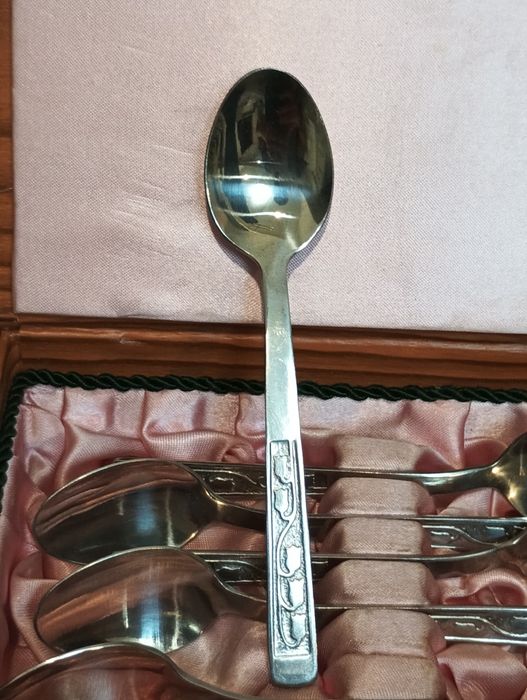 Łyżeczki Gerlach6 sztuk pudełko PRL