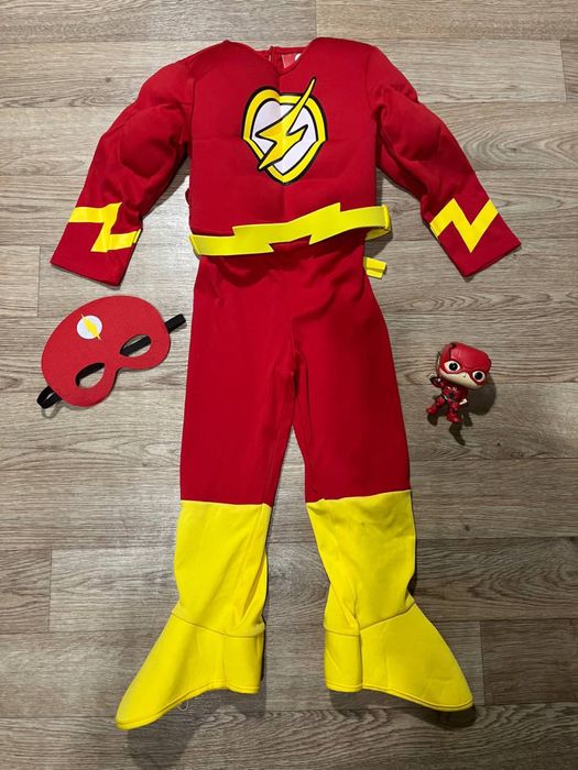 Костюм флеш супергерой 3-4 роки зріст 98-104 марвел