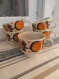 Вінтажні чайні чашки ручного розпису Tirschenreuth Germany