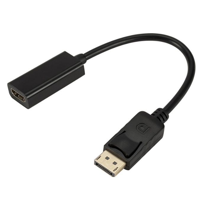 Adaptador DisplayPort Macho para HDMI fêmea