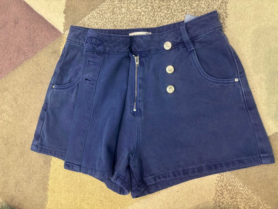 Krótkie spódnico spodenki Sinsay, Denim, rozm. 36