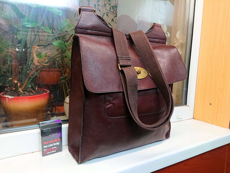 Стильная  женская кожаная сумка "MULBERRY"  Оригинал