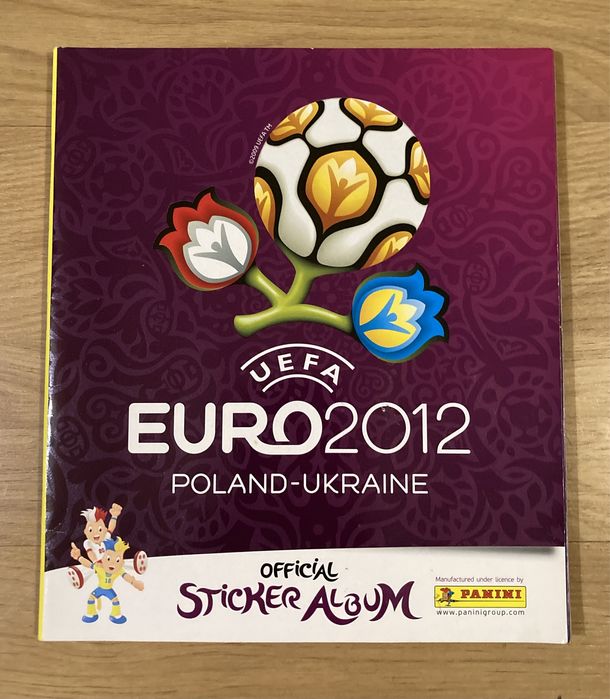 Caderneta Campeonato da Europa 2012
