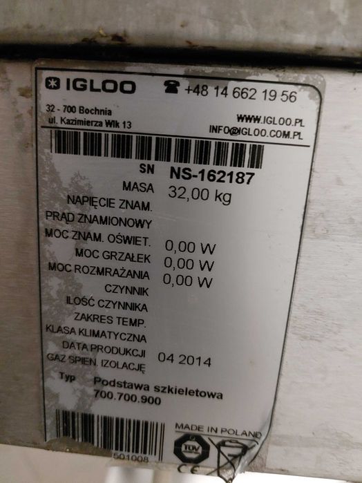 / Stoły robocze nierdzewne Igloo /