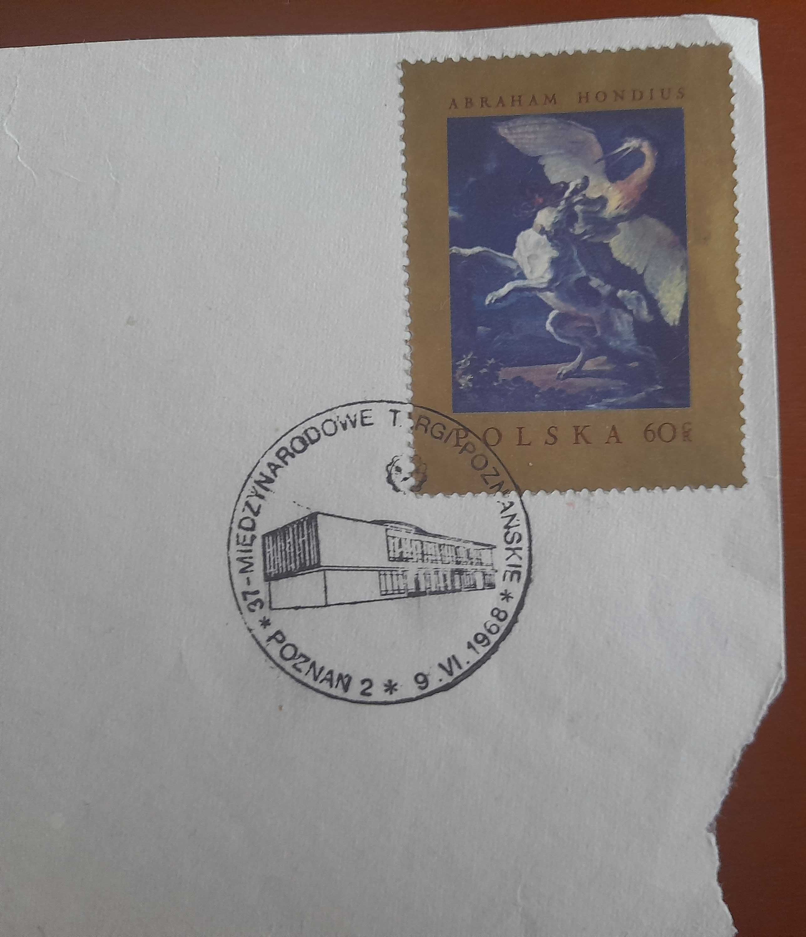 Koperty z Targów Poznańskich  i przedwojenne znaczki polskie