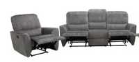 Sofa i fotel Zenno z funkcja relax (Agata meble)