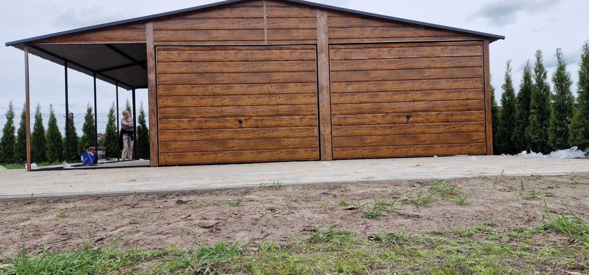 GARAŻ drewnopochodny 6x5 DRZWI w CENIE
