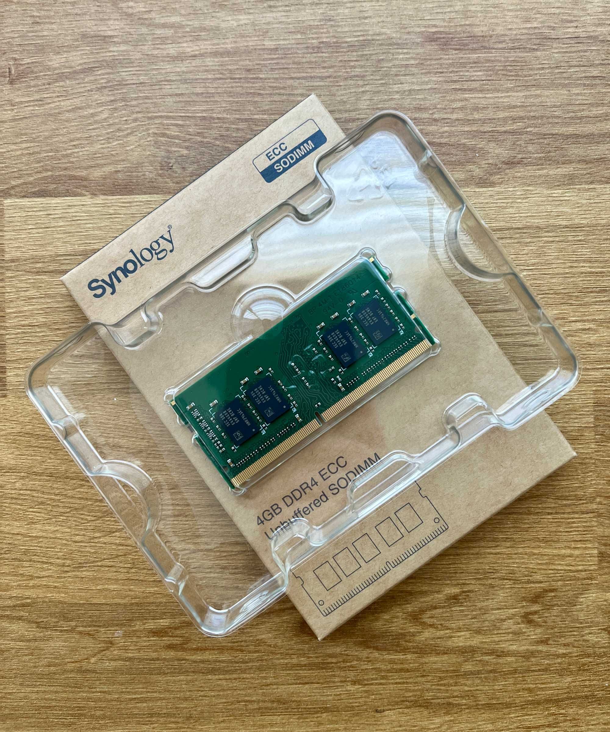 NOWA pamięć RAM Synology 4GB DDR4 ECC SODIMM - oryginalnie zapakowana!