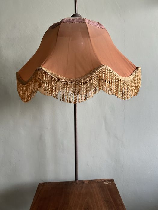 Stolik nocny lampka prl