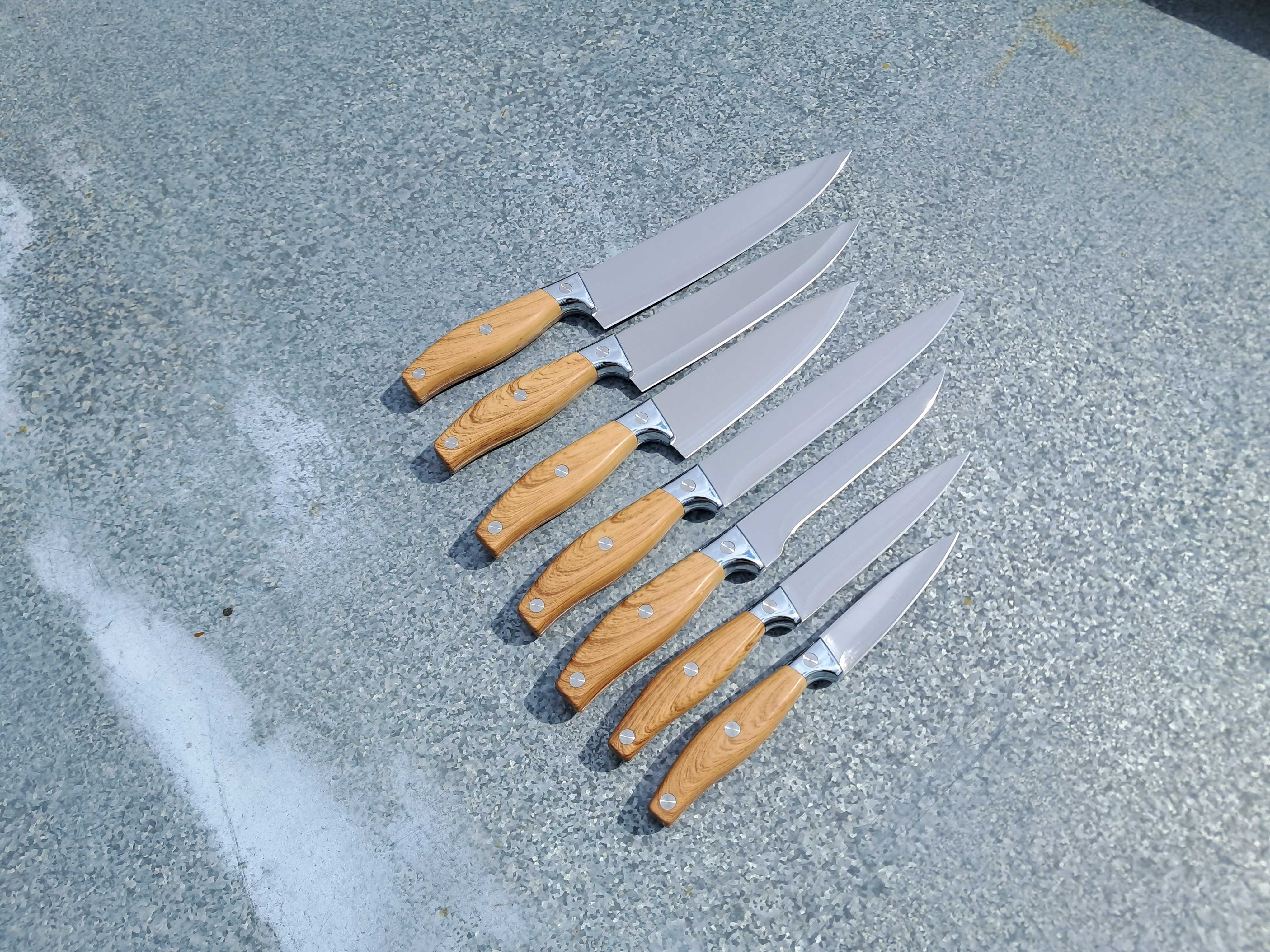 Набор ножей кухонный нож гострий ніж кухонні ножі