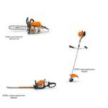 Wynajem , Pilarka spalinowa STIHL podkaszarka nożyce spalinowe
