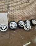 Lancer evo 6 TME enkei 17”  6 szt 5x114,3