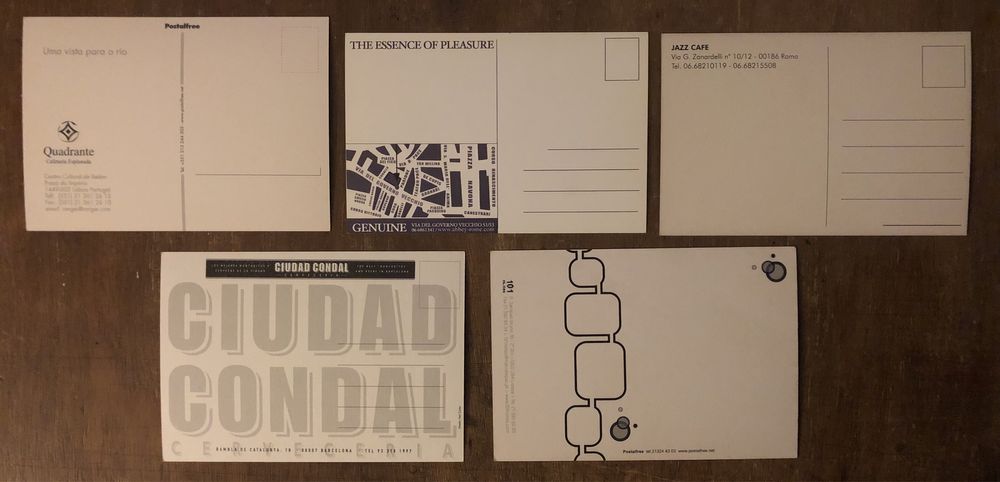 Postais antigos - Bares Restaurantes