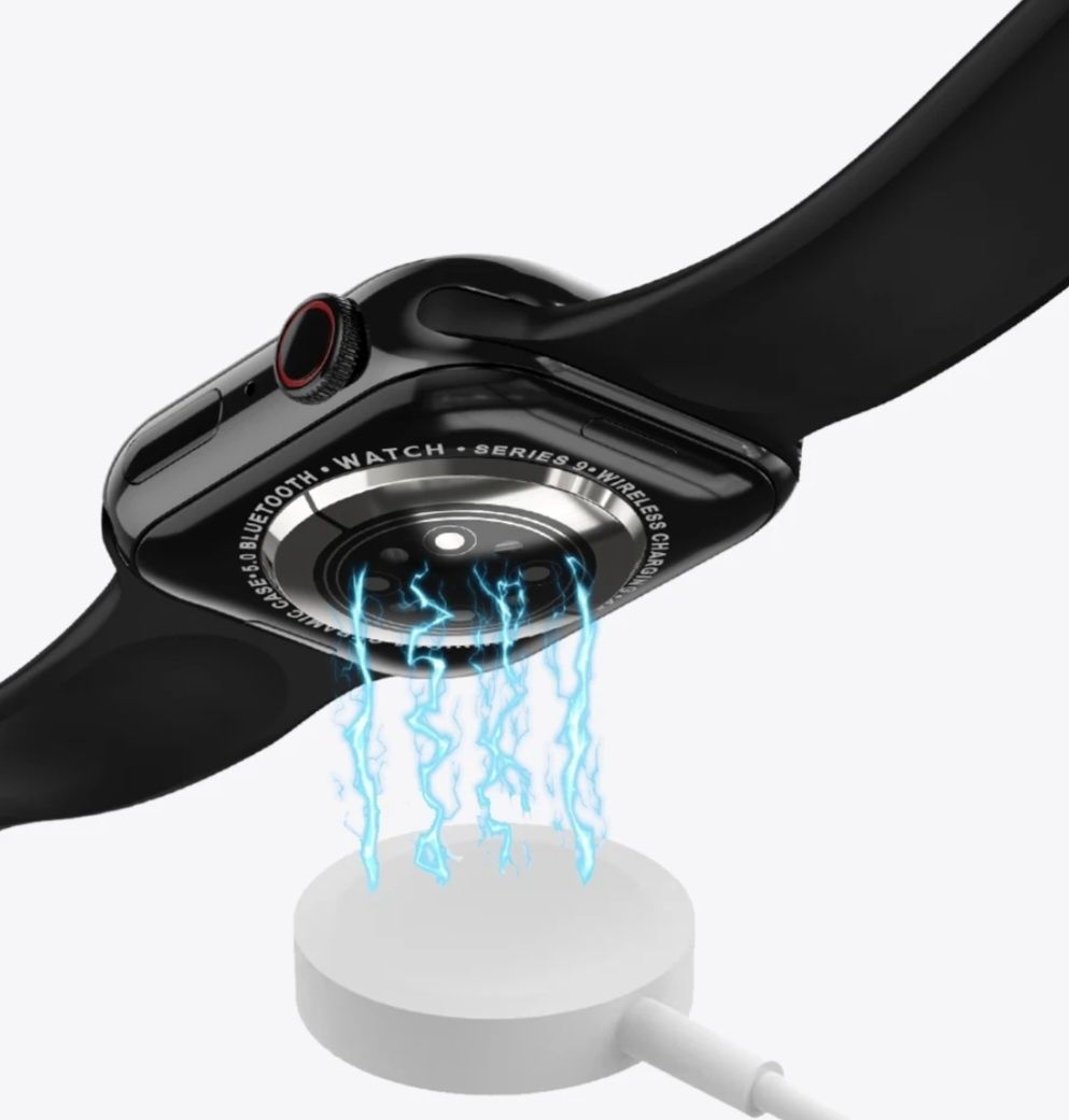 Czarny Smartwatch NOWY