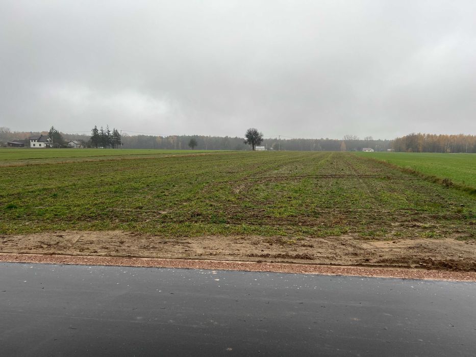 Działka 2,33 ha z możliwością zabudowy blisko miasta, asfaltowy dojazd