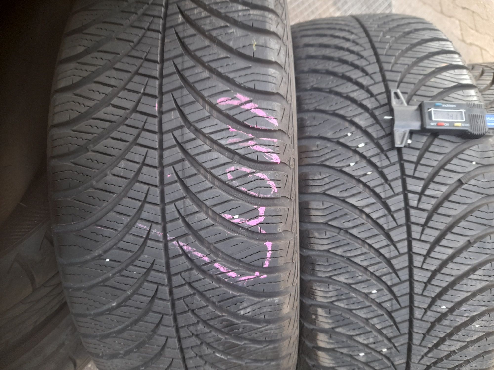 Opony wielosezon 205/55r16 goodyear hankook  Pirelli 6-7mm