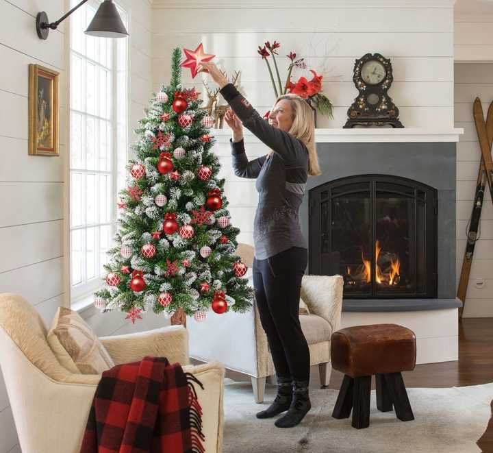 Choinka sztuczna 180 cm - Świerk Diamentowa na pniu HURT DETAL