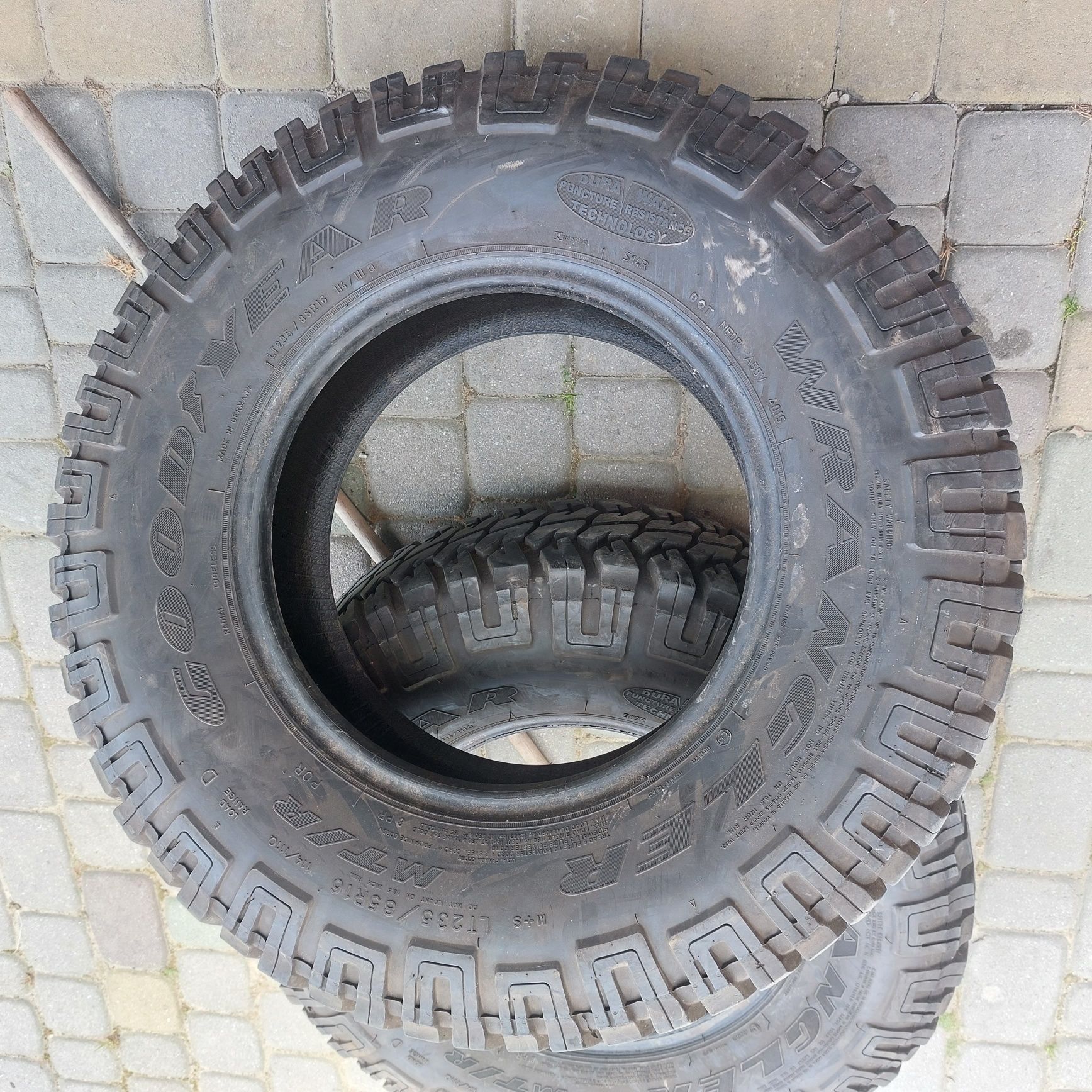 Колеса 235 85 16 ПАРА 2шт   GOODYEAR шини WRANGLER резина 255