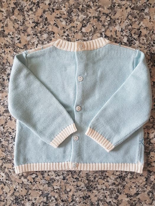 Camisola Malha Bébé  BURBERRY - 6 Meses - NOVA