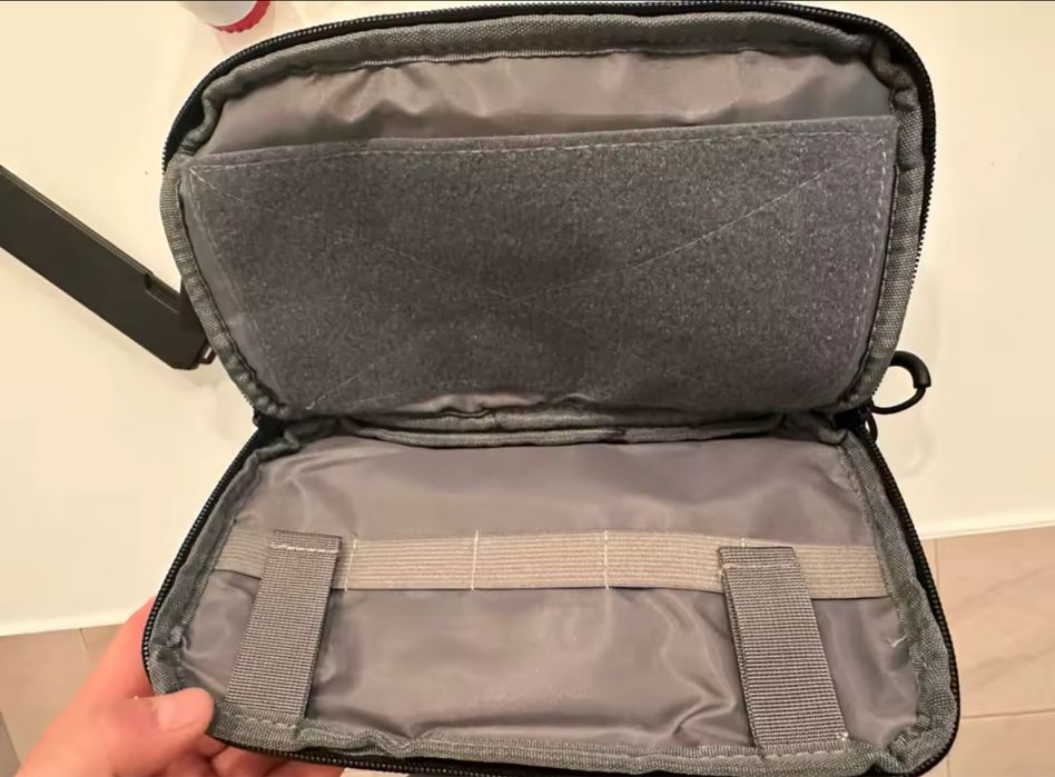 Сумка поясна, тактична, чорна