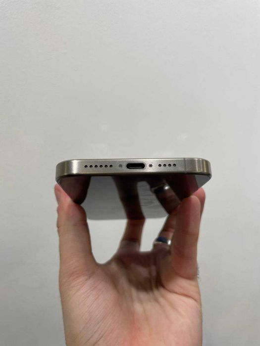 iPhone 15 Pro Max 512 Natural Titanium 100% батарея | KIBORG