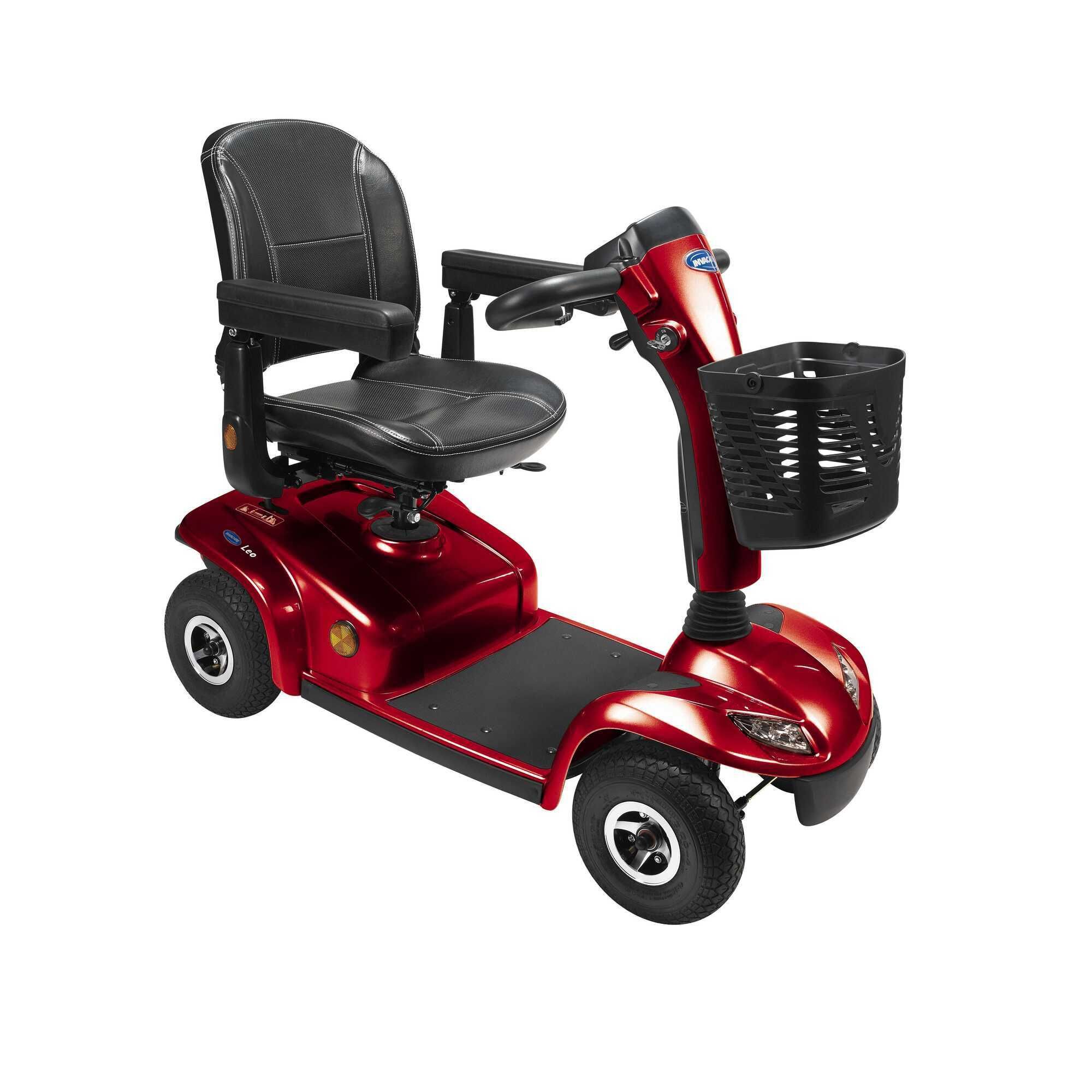 Scooter Invacare Leo Ruby (como nova de 05/2024)