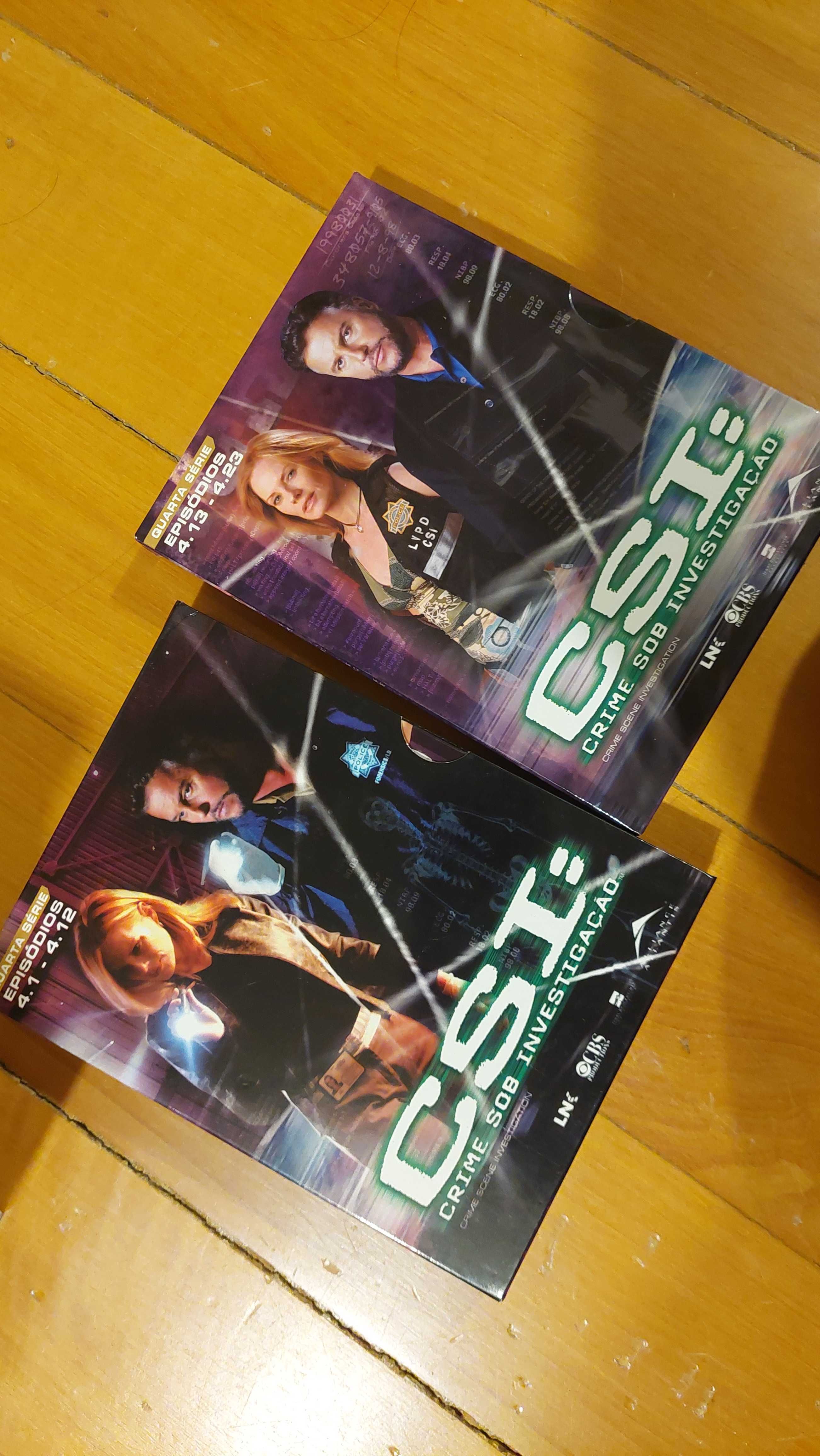 Dvd's CSI - temporada 4