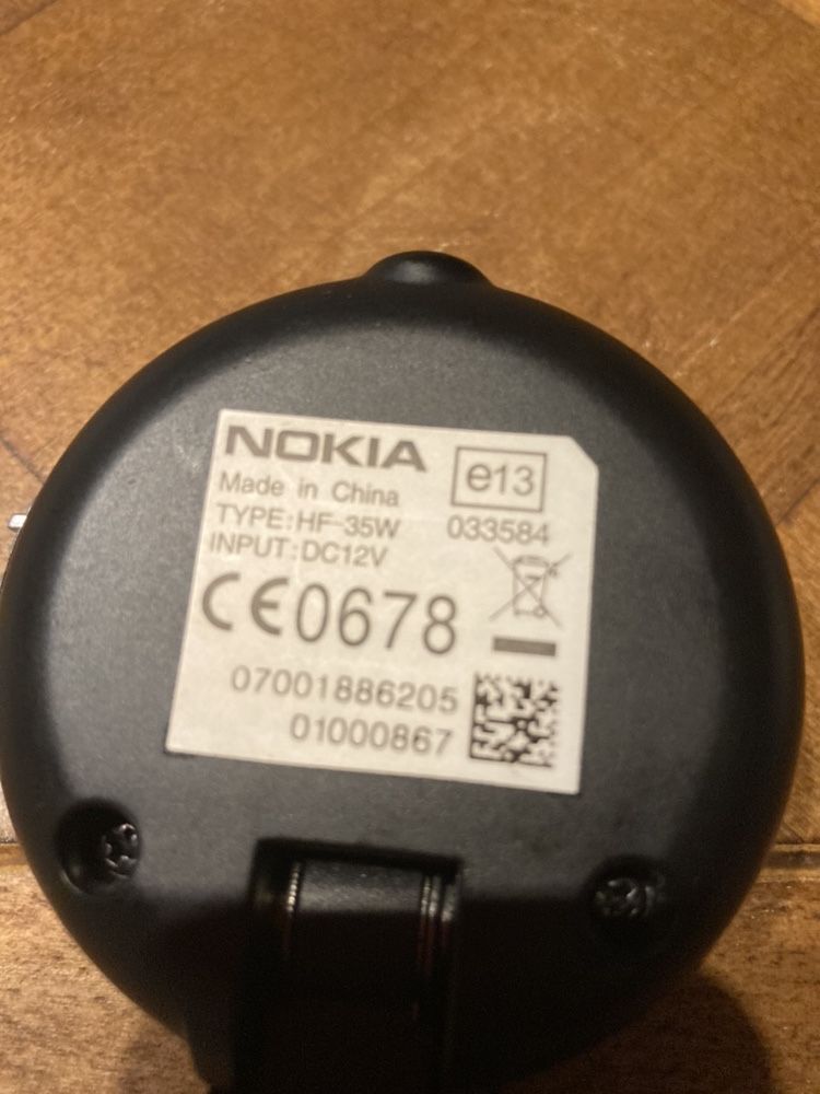 Zestaw głośnomówiący Bluetooth pod zapaliczkę Nokia