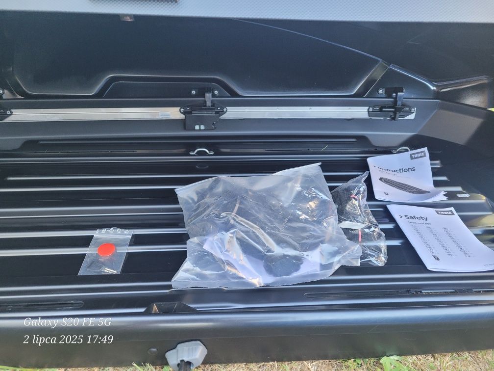 Box Dachowy Thule Force XT M 400 litrów czarny NOWY!!!